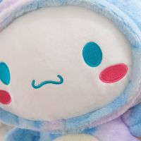 Sanrio Cinnamoroll ตุ๊กตาหนานุ่ม S ขนาด27-80ซม. ตุ๊กตาหนานุ่มซินนามอนสีสันสดใสมีหูใหญ่เปลี่ยนเป็นเสือ