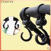 CHANFEN 2/4 Pcs ปรับได้ปรับได้ ตะขอรถเข็นเด็กทารก การรักษาความปลอดภัย ติดตั้งง่ายๆ ที่แขวนกระเป๋า ใช้งานได้หลากหลาย หมุนได้360องศา ตะขอเรือท้องแบน ที่นั่งในรถ