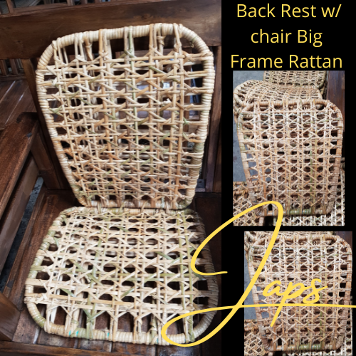 LUMBAR / BACK REST RATTAN / FREE VARNISH BIG RATTAN Lazada PH