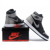 2023 HOT 【Original】 ΝΙΚΕ A J 1 High Black Grey Fashion Basketball Shoes {free Shipping}