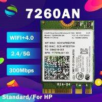 【⊕Good quality⊕】 baijiangyong Intel Dual Band Wireless-N 7260Ngwan 7260ngw 7260an Sps 717379-001 300Mbps Bluetooth4.0 Ngff Pcie การ์ดแบบไร้สาย Wifi