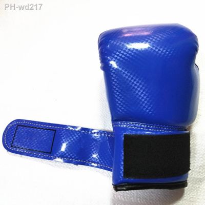 Gloves Boxing Kid Solid Gloves Release Breathable Skin-Friendly Absorb Sweat Protector Goods Training Boys Blue