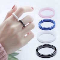 【YF】♦☒  3mm Pink  Thin Rings Jewelry Minimalist Size 6 7 8 9 No Fade