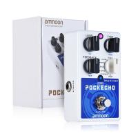 POCKECHO DELAY &amp; Looper กีต้าร์ 8 เอฟเฟกต์ดีเลย์ MAX. 300 วินาที LOOP Time TAP TEMPO Function True BYPASS - INTL