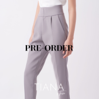 (PRE-ORDER 3 WEEKS) - IRINA SLIMMING PANTS กางเกงขายาว 5 ส่วน เก็บทรง ใส่แล้วผอมเพรียว by TIANA BRAND