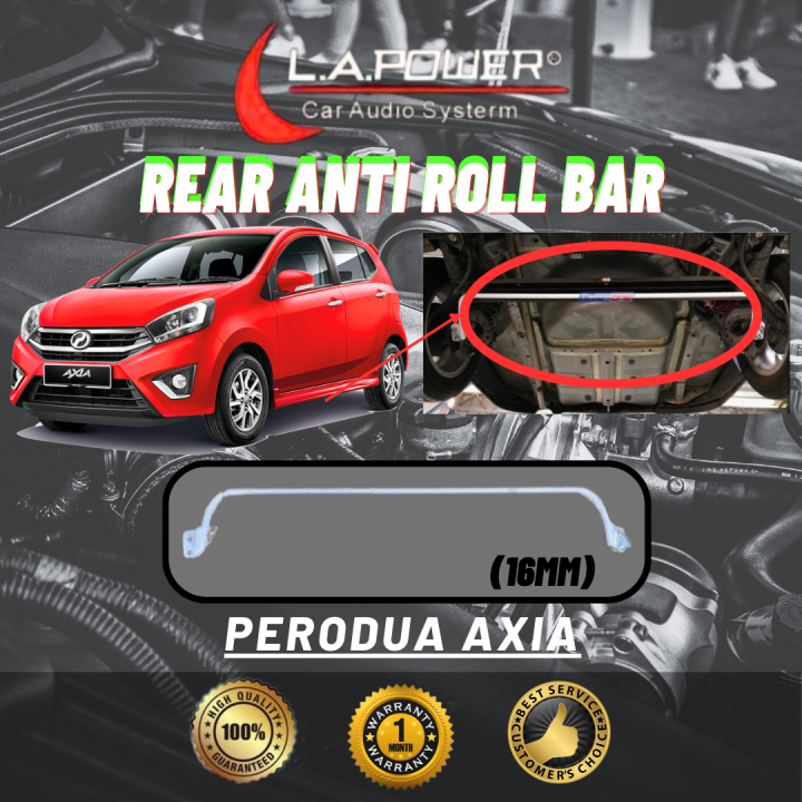 PERODUA AXIA REAR ANTI ROLL BAR 16MM & 19MM Lazada