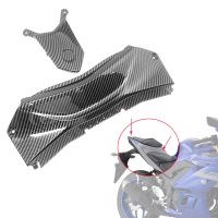 ▨﹍ Accessories Carbon Fiber Rear Tail Brake Light Cover Cowl backseat Middle Shield Fairing For YAMAHA YZFR3 YZF R3 R25 2014-2020