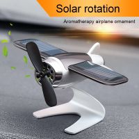 Car Air Freshener Smell In The Styling Solar Airplane Model Center Console Decorations Accessories Auto Fragrance