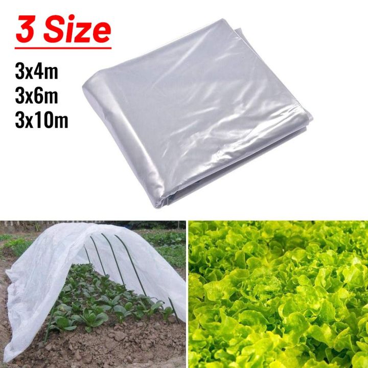 Clear Polythene Plastic Sheeting Garden Diy Material Cover Transparent 