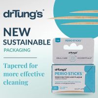 ไม้จิ้มฟันถนอมเหงือก รุ่นบาง drTungs Perio Sticks ( THIN)