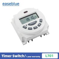 New type L701 AC 220V-250V 12V 110V 24V 16A Digital Timer controller 7 Days Weekly Programmable Timer Switch Minutes Counter