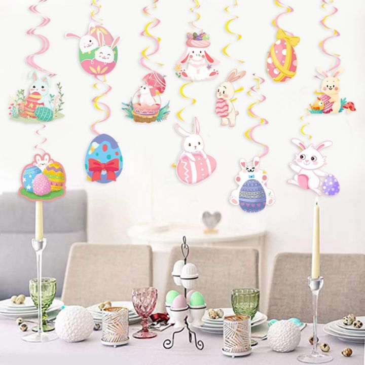 easter-decoration-ramadan-decoration-theme-party-cute-rabbit-egg-spiral-pendant-spiral-flag-props-happy-easter-party-supplies