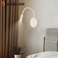 Torch - wholesale Nordic bend LED wall lamp with adjustable switch sitting room corridor wall lamp lamp of bedroom the head of a bed ❤