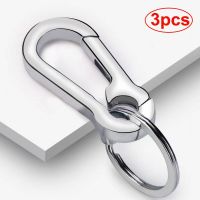 【HOT】 3pcs Keychain Buckle Anti-lost Waist Belt Clip Keyring Buckles Carabiner Keychains for Outdoor Climbing Sports Tools