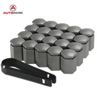 20Pcs/set 17mm Car Wheel Nut Bolt Covers Plastic Caps + Removal Tool for Vauxhall 17 * 30mm Nails  Screws Fasteners