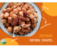ป๊อปคอร์น คาราเมล ถั่วรวม พรีเมี่ยม Popcorn Caramel 70 กรัม