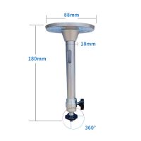 ขาแขวนติดผนังเพดานโปรเจคเตอร์ปรับได้อลูมิเนียมอัลลอยด์หมุนได้สกรู1/4ตัวยึดกล้อง DV ขาตั้งโปรเจคเตอร์อุปกรณ์เสริม