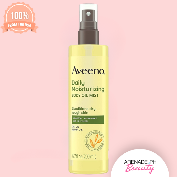 Aveeno Daily Moisturizing Dry Body Oil Mist with Oat Oil & Jojoba Oil
