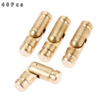 【LZ】 40Pcs Jewelry Box Hinges Hidden Invisible Concealed Barrel Hinge Pure Copper Wine Wooden Case Supplies Furniture Fittings 4x15mm