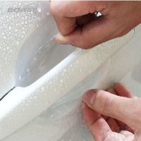 4pcs universal Invisible Car Door Handle Scratches Automobile Shakes Protective Vinyl Protector Films car Handle accessories Door Hardware