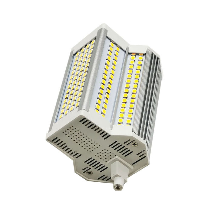 dimmer-50w-r7s-118mm-led-corn-lamp-replace-500w-sun-tube-ac110-130v-ac200-240v-for-shopping-malls-courtyards-free-shipping