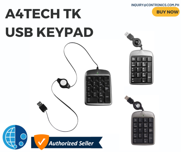 A4TECH TK USB KEYPAD | Lazada PH