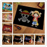 DSF Studio พรมเช็ดเท้า ลายการ์ตูนอนิเมะ one piece กันลื่น ขนาด 40x60 ซม.