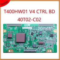 T400HW01 V4 CTRL BD 40T02-C02 40นิ้วทีวี T Con บอร์ดแสดงผลอุปกรณ์ทดสอบแผ่น T-CON แผ่นการ์ด Tcon แบบดั้งเดิม