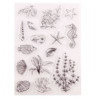 Shell Starfish Silicone Clear Seal Stamp DIY Scrapbooking Embossing Photo Album Decorative Paper Card