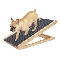 ปรับ Pet Ramp ไม้พับแบบพกพาของขวัญสุนัขสำหรับคนรักสัตว์เลี้ยงเจ้าของทนทานแบบพกพา Pet Ramps พับลงแบน Gift