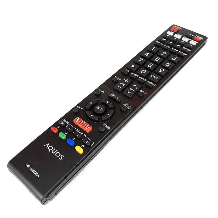 for-sharp-led-tv-remote-control-gb118wjsa-with-lc-60eq10-lc-60eq10u-lc-60sq10-lc-60sq10u-lc-60sq15-lc-60sq15u-lc-60sq17-lc-60c6600u-lc-60eq10u-lc-60le660u-lc-60sq15u-lc-60tq15u-lc-60uq17u-lc-70c6600u-