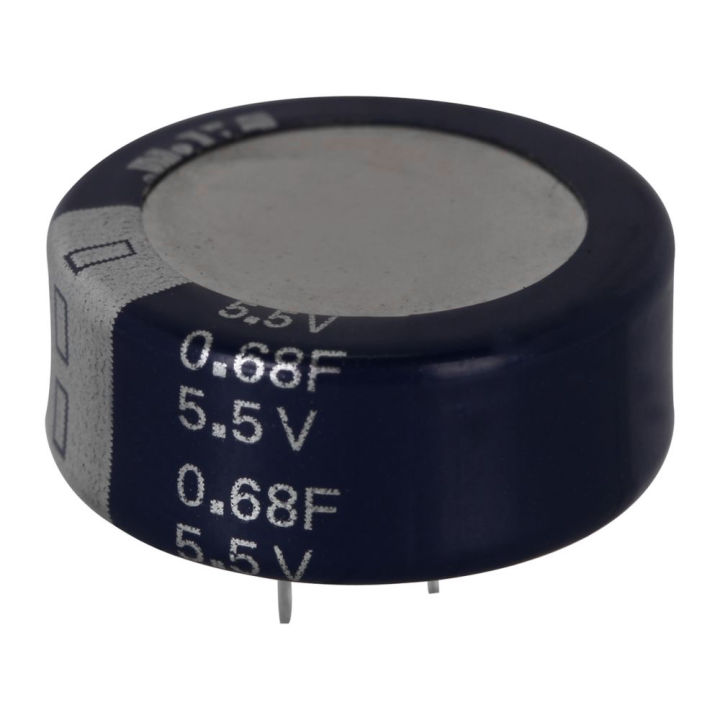 2ชิ้นสองชั้น Farad ตัวเก็บประจุ KW-5R5C684-R 5.5V0 0.68F 5.5V supercapacitor ชนิด C 68F