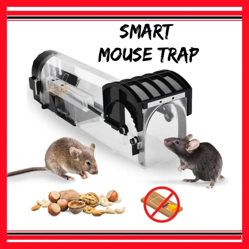 Mouse Trap Rats Cage for Household Mice Catcher Automatic Rat