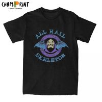 All Hail Horror Skeletor 80S Cartoon Villains T Shirts Mens Pure Cotton Tshirt Tees