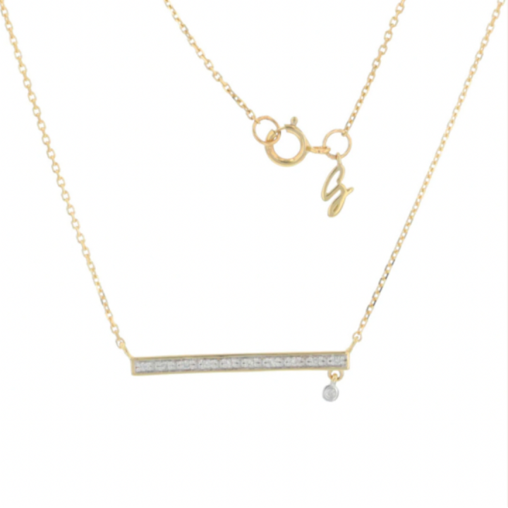 gails-nfk084-diamond-bar-necklace-สร้อยคอฝังเพชรแถว