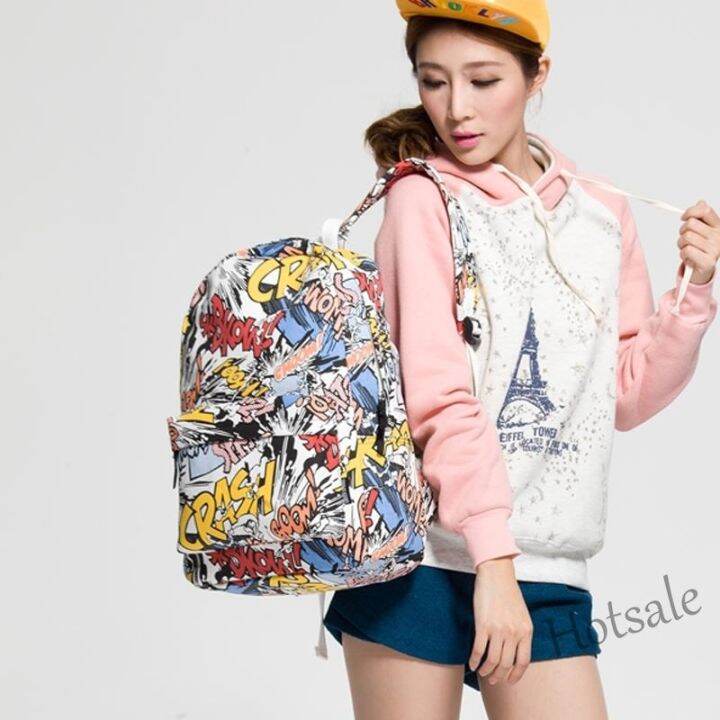 hot-sale-c16-explosion-graffiti-letters-pattern-backpack-student-school-bag-women-travel-bags