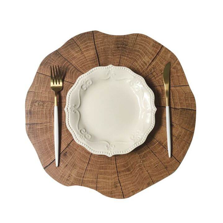 cc-imitation-wood-grain-placemat-round-table-dining-non-placemats-insulation-bowl-coaster