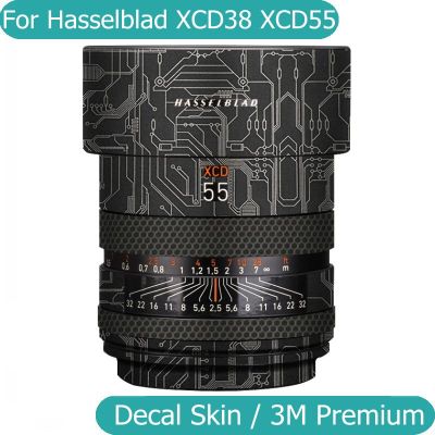 สำหรับ Hasselblad เลนส์ติดฟิล์มสติกเกอร์ป้องกันหุ้มสติ๊กเกอร์ติดบนตัวเครื่องไวนิล XCD 38 XCD 55 XCD 38V 55V 2.5 F2.5V