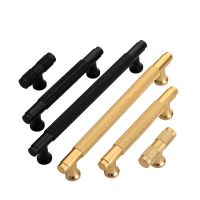 Dresser Door Handle Kitchen Wardrobe Handle Gold Black Luxury T Handle Metal Furniture Cabinet Drawer Handle Furniture Protectors Replacement Parts Fu