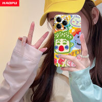 HAOPU เคสครอบโทรศัพท์ใหม่สำหรับ iPhone SAMSUNG XiAOMi OPPO ViVO ลวดลายแฟชั่นลายกราฟฟิตีสุดสร้างสรรค์