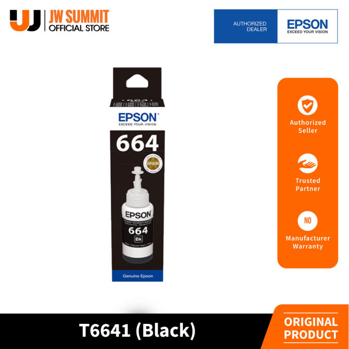 Epson T6641 Ink 70ml Black Lazada Ph 8790