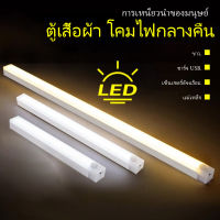 ไฟกลางคืน LED 20/30 ซม. เซนเซอร์ตรวจจับการเคลื่อนไหว ไฟกลางคืน ชาร์จ USB ไฟตู้ แม่เหล็ก ถนอมสายตา ไฟห้องนอน สําหรับห้อง ตู้เสื้อผ้า ข้างเตียง บันได ขั้นบันได