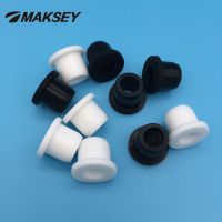 【DT】hot！ MAKSEY Silicone rubber wire grommet washer plain 10mm 11mm 12mm 13mm 14mm Sealed Split ring nylon sleeve Gasket