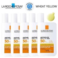 5PCS New LA ROCHE-POSAY Sunscreen Anthelios UVMUNE 400 SPF50+ Fluide Invisible Fluid Wheat Yellow Emulsion Cream 50ML