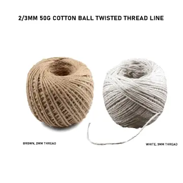 Cotton Butcher Twine, 2 Balls