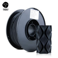 Tridly PLA-PRO 3D filament  Black 1KG 1.75mm new imported material 3D filament ±0.02mm for 3D printer