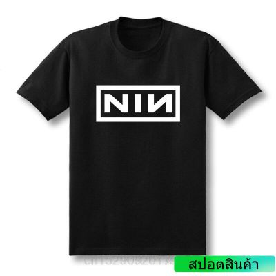 2023 Fashion Costume Slim Fit Short Sleeve T Shirt Men Print Nine Inch Nails Rock Band T-Shirts Size Xs-Xxl  3PNP
