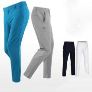 Fashion Men Trousers New Outdoor Golf Trousers Mens Pants Waist Elastics