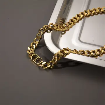 Fashion Letter Gold Chains Necklaces Bracelets For Mens Lady Women