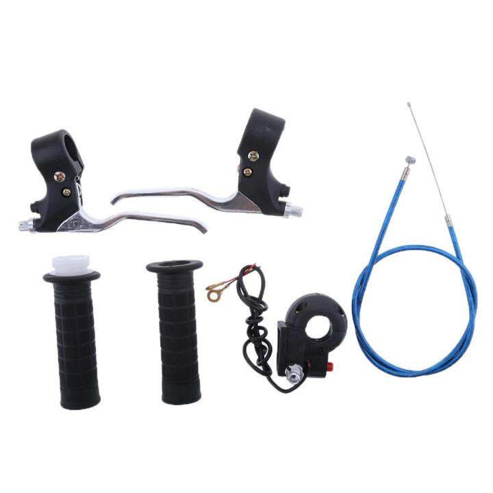 Tasico 47/49cc Mini Motor Handle Grips Kill Switch Throttle Cable Brake